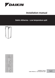 EHVH-CB, EHVX-CB_4PEN384971-1E_2018_02_Installation manual_English download